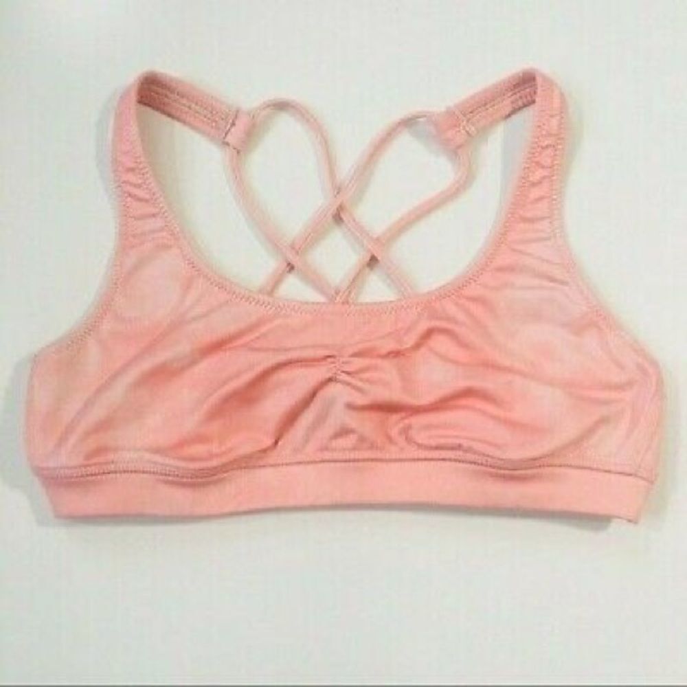 American Eagle Aerie Pink Tie-Dye Sports Bra